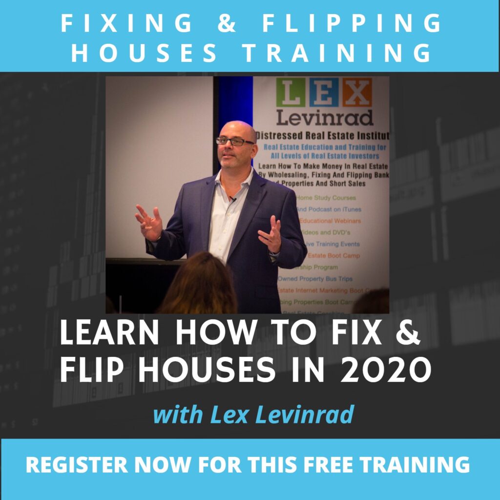 Fixing and Flipping Houses Training